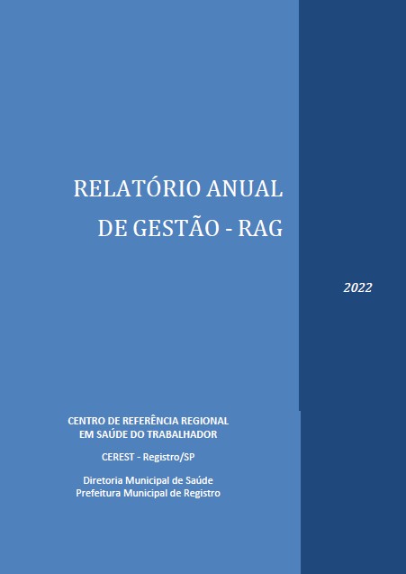 RelatÃ³rio Anual de GestÃ£o - 2022