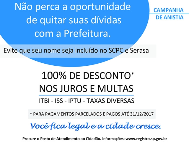 Serasa oferece oportunidade para os devedores quitarem débitos