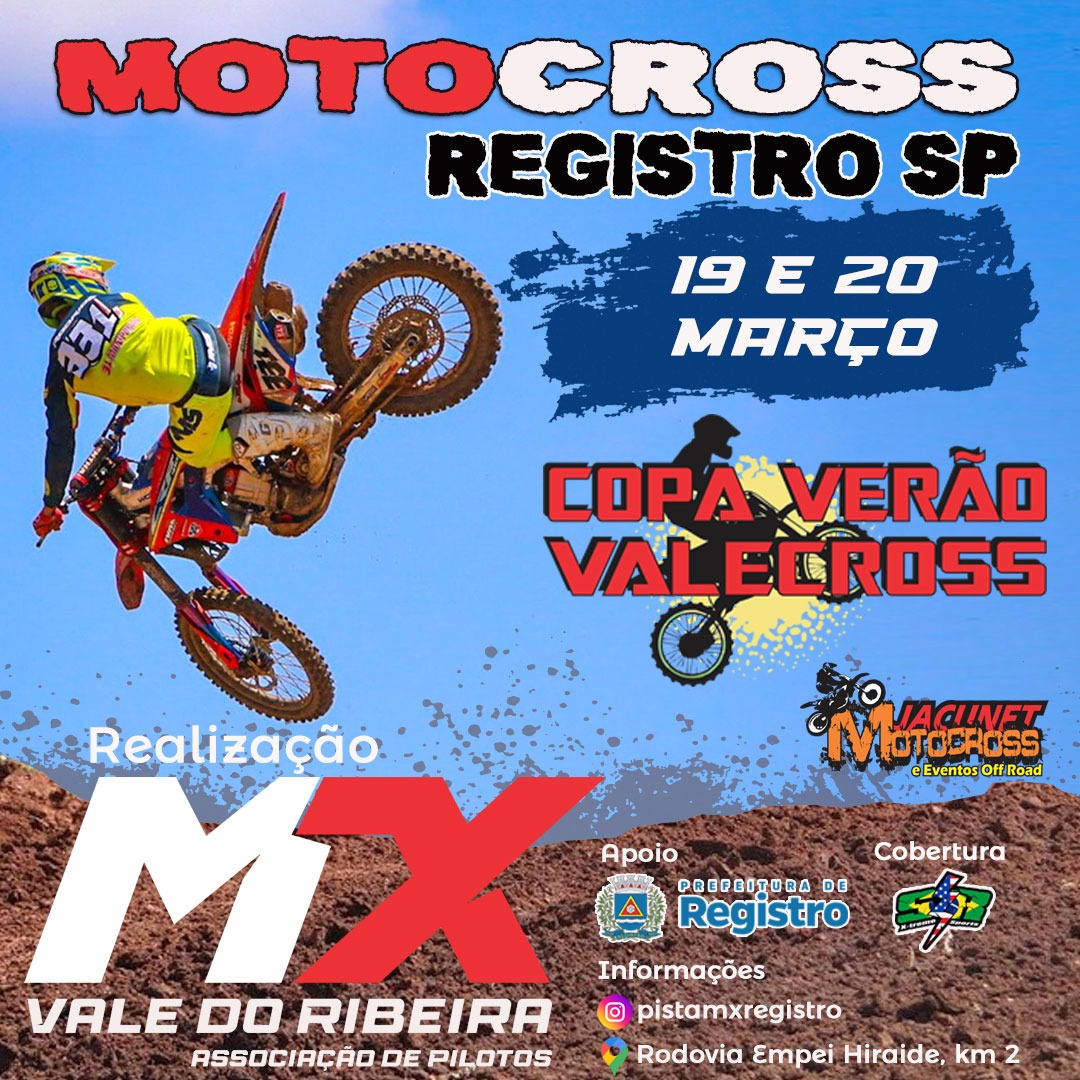 Corrida de Motos 2 Tempos vai esquentar o Catarinense de Motocross